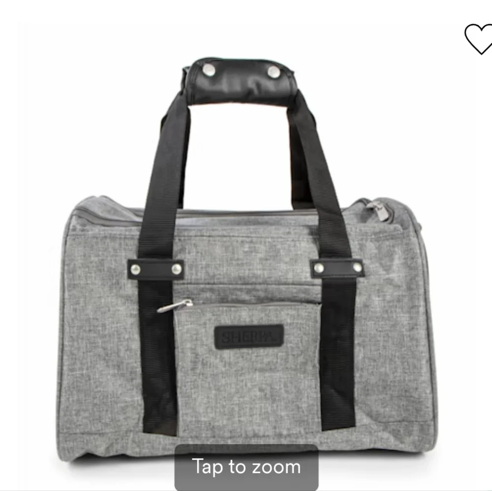 Sherpa Element Gray Dog Carrier